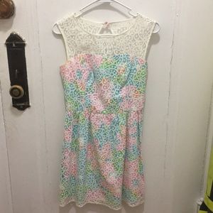Pastel Lily Pulitzer lace dress